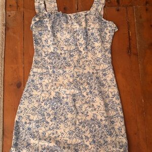 Blue Floral Sundress